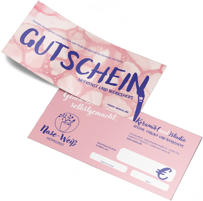 Nase Weiss Gutschein